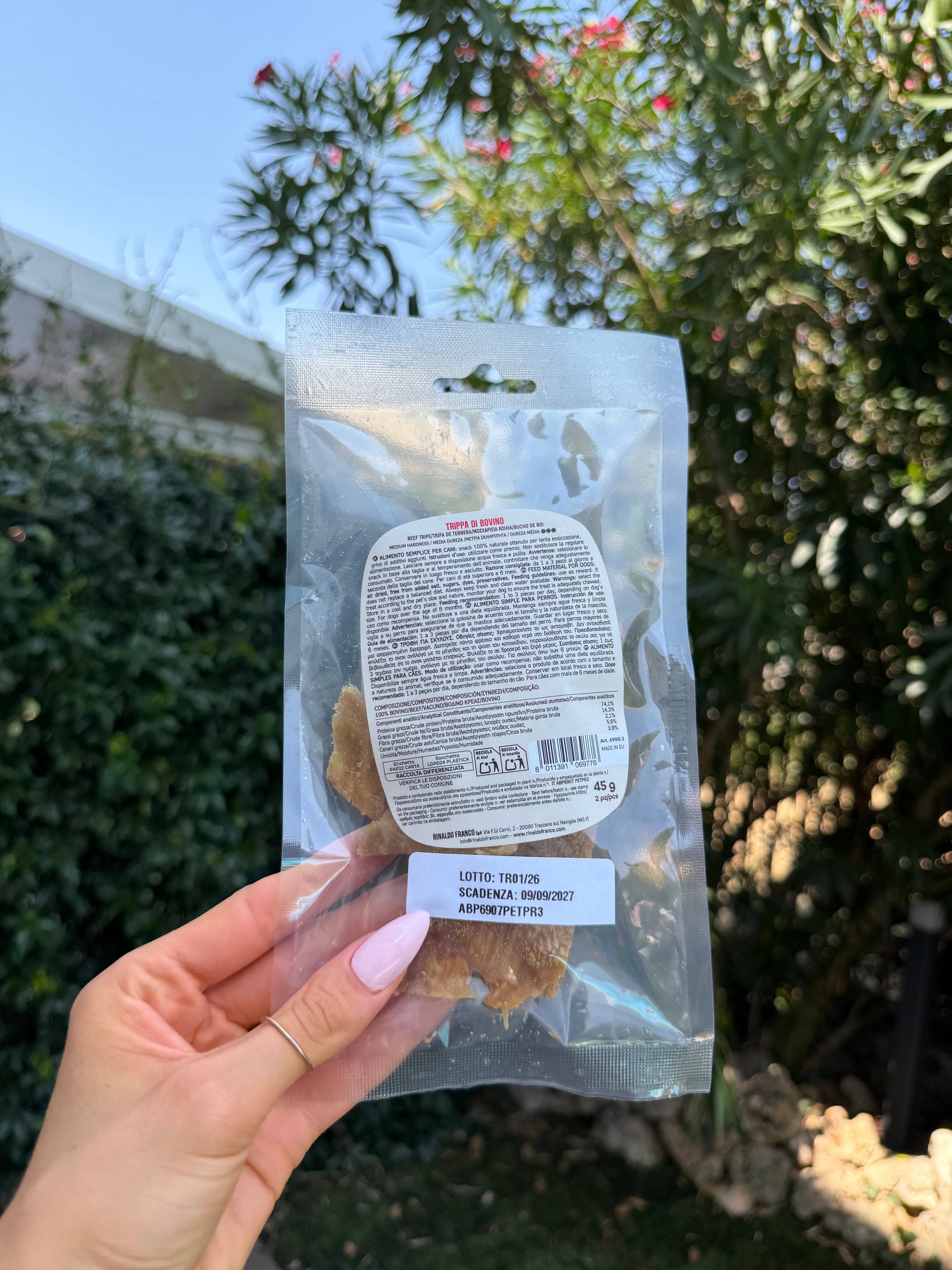 Trippa di bovino (2pz, 45g)