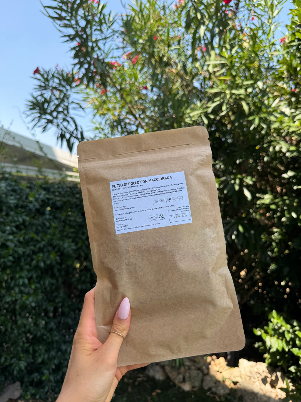 Petto di pollo con maggiorana (85g)