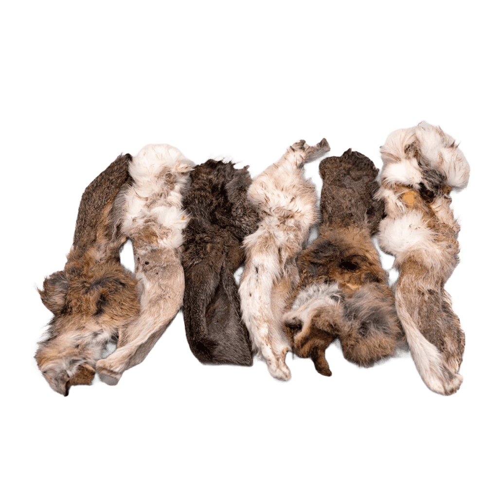 Orecchie di coniglio con pelo (40g - 4pz)