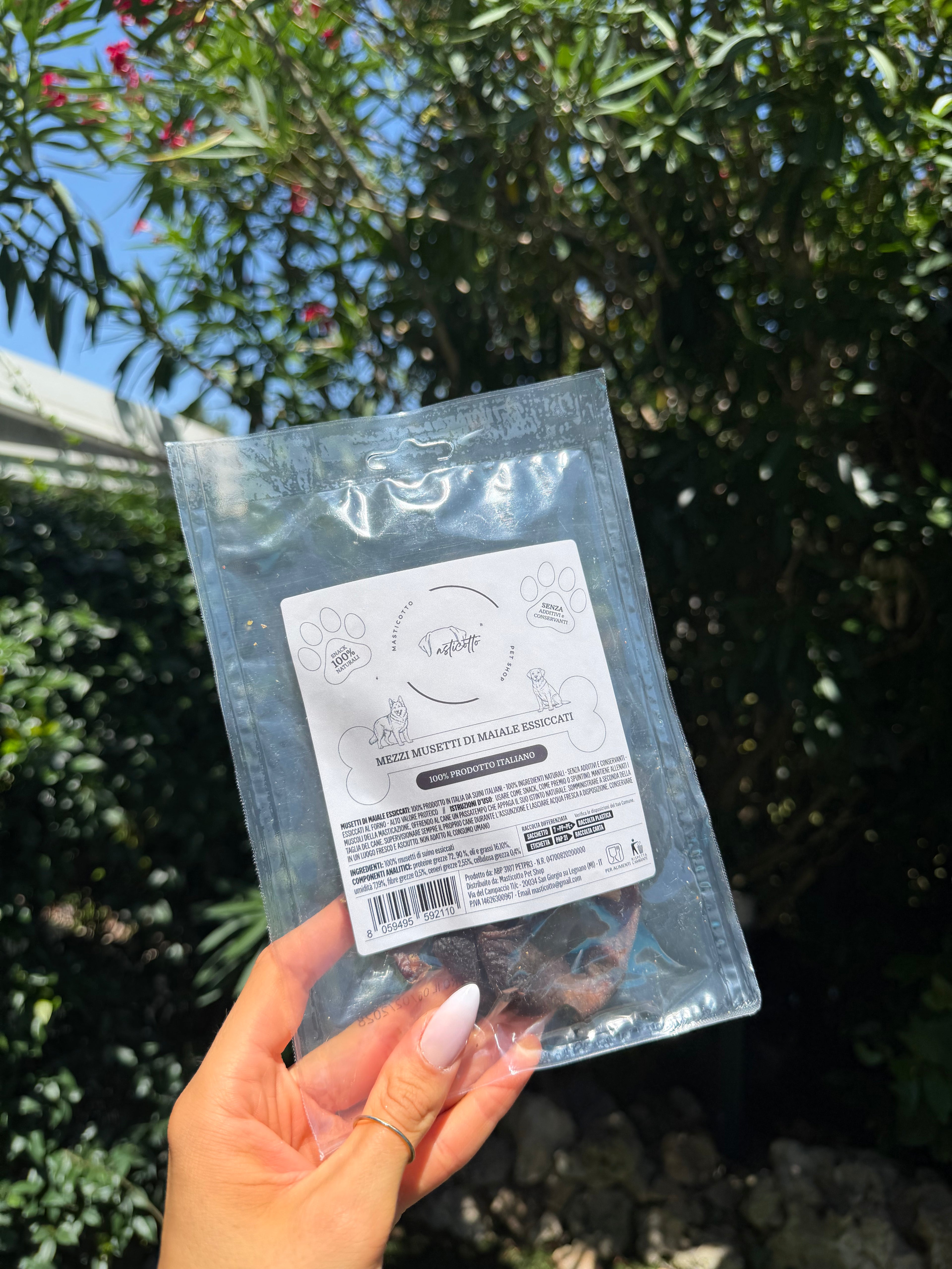 Mezzi musetti di maiale (6 pz, da 40g)